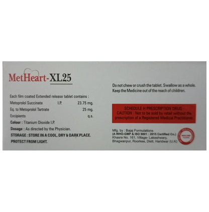 Metheart-XL25 Tablet