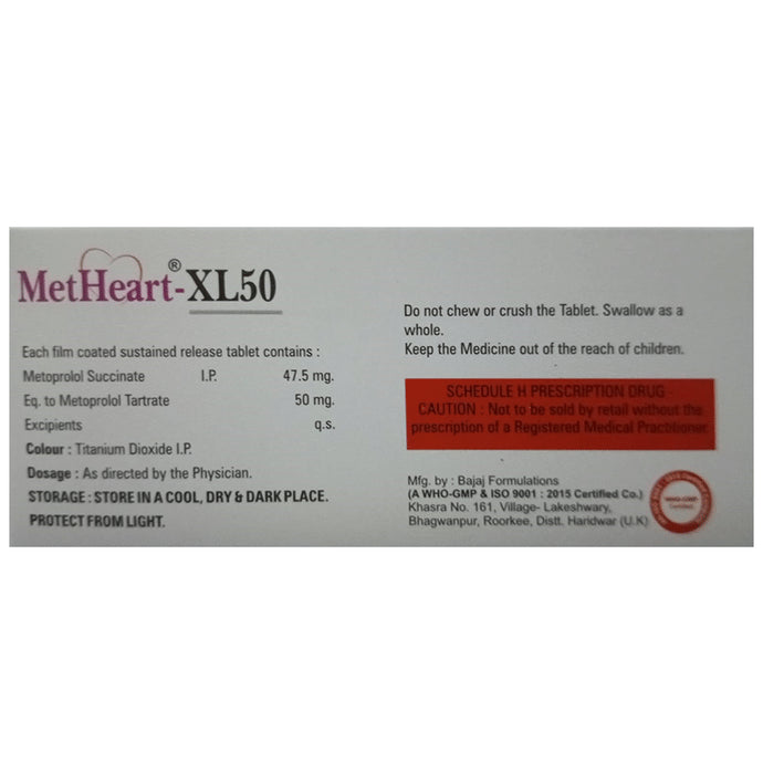 Metheart-XL50 Tablet