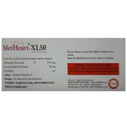Metheart-XL50 Tablet