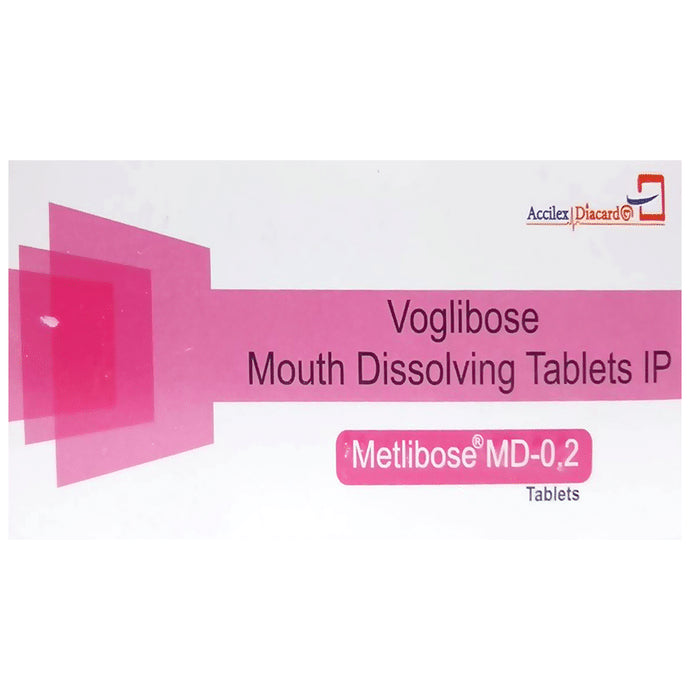 Metlibose 0.2mg Tablet MD - Classic Derma