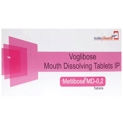 Metlibose 0.2mg Tablet MD - Classic Derma