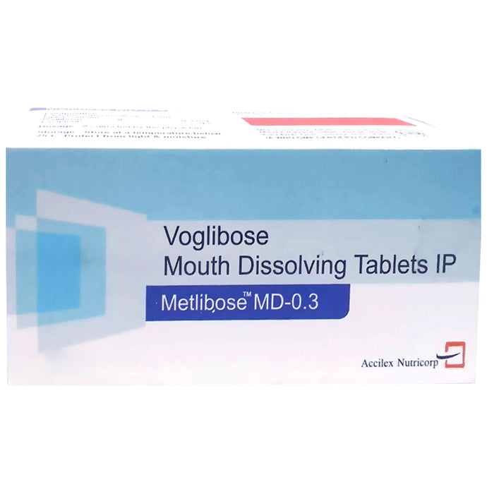 Metlibose 0.3mg Tablet MD - Classic Derma