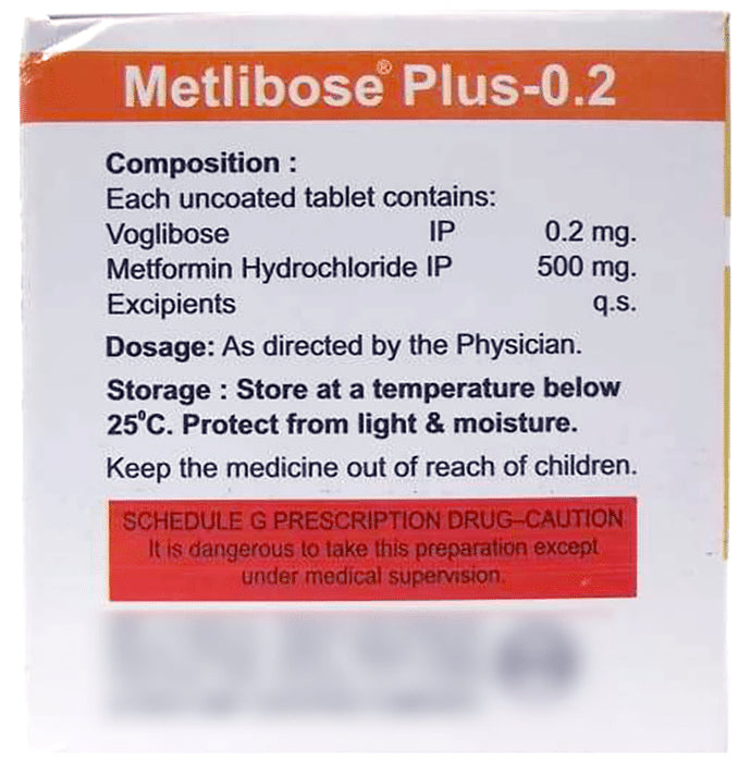 Metlibose Plus 0.2 Tablet SR