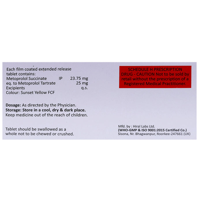 Metlo XL 25 Tablet