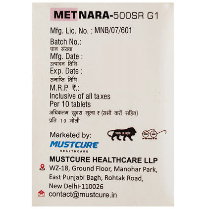 Metnara 500SR G1