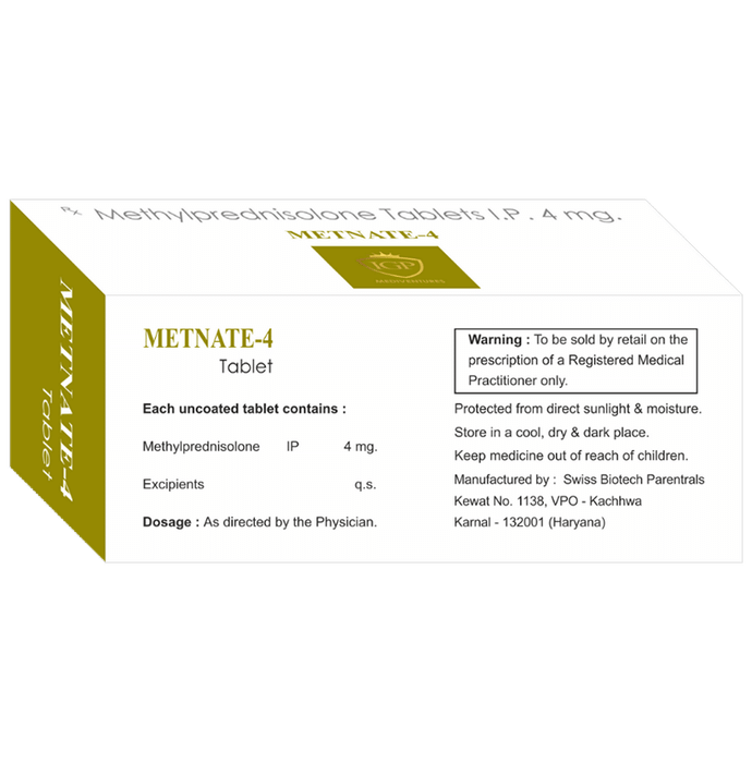 Metnate 4 Tablet