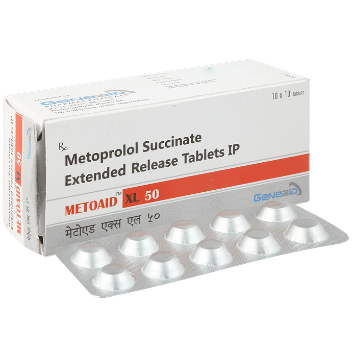 Metoaid XL 50 Tablet - Classic Derma