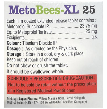 Metobees XL 25 Tablet