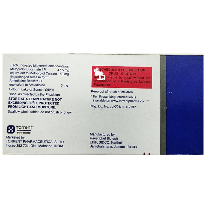 Buy Metocard AM Tablet PR Online | Classic Derma – Classic Derma-UAE