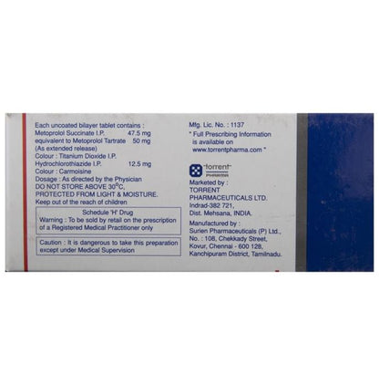Metocard H 50 Tablet ER
