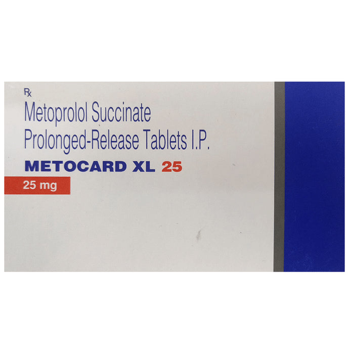 Metocard XL 25 Tablet - Classic Derma