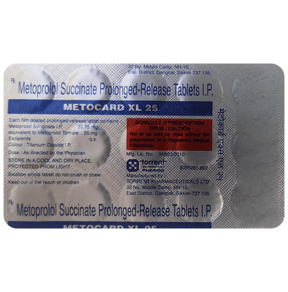 Metocard XL 25 Tablet