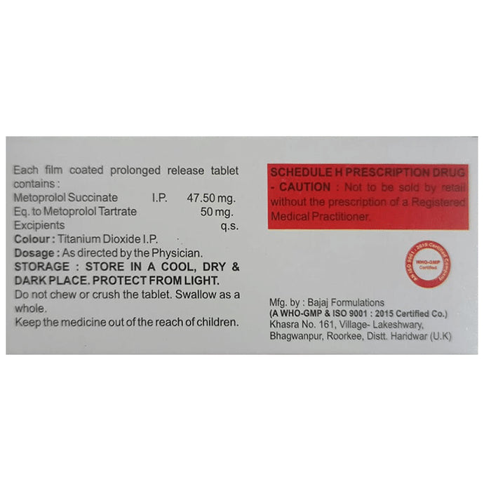 Metochas XL 50 Tablet