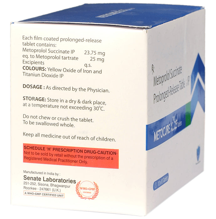 Metocure XL 25 Tablet