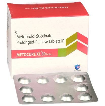 Metocure XL 50 Tablet - Classic Derma
