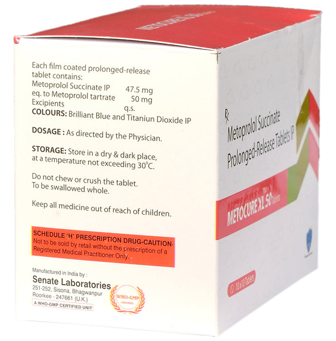 Metocure XL 50 Tablet