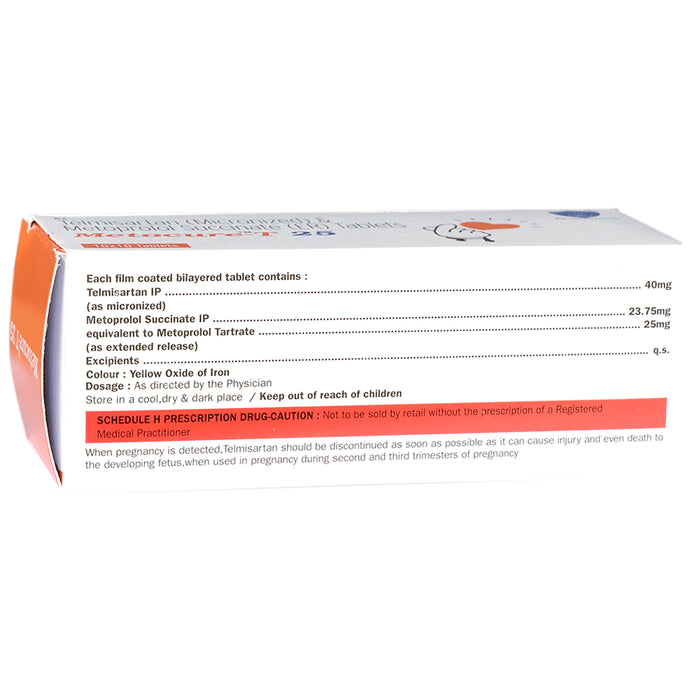 Metocure-T 25 Tablet ER