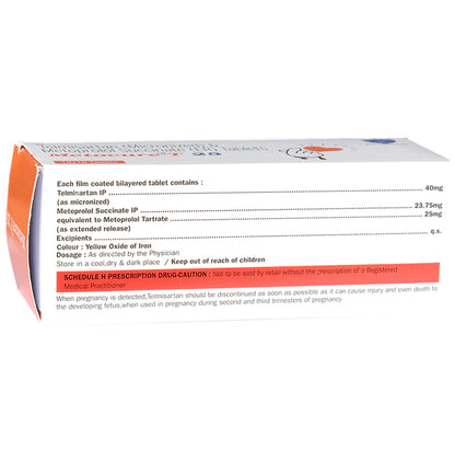 Metocure-T 25 Tablet ER
