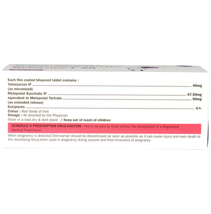 Metocure-T 50 Tablet ER