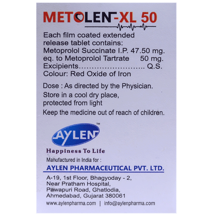 Metolen-XL 50 Tablet