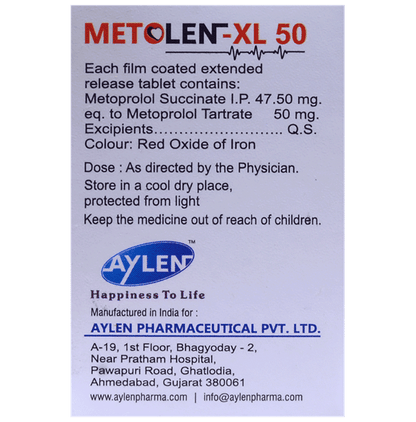 Metolen-XL 50 Tablet