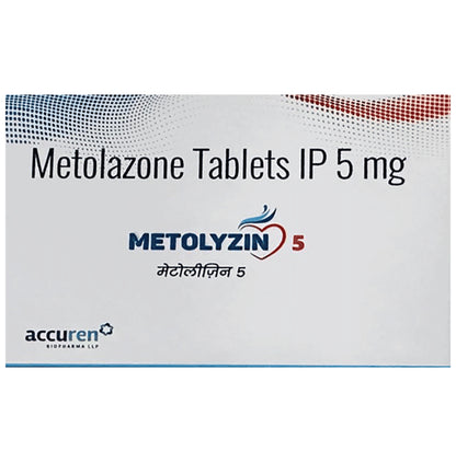 Metolyzin 5 Tablet - Classic Derma