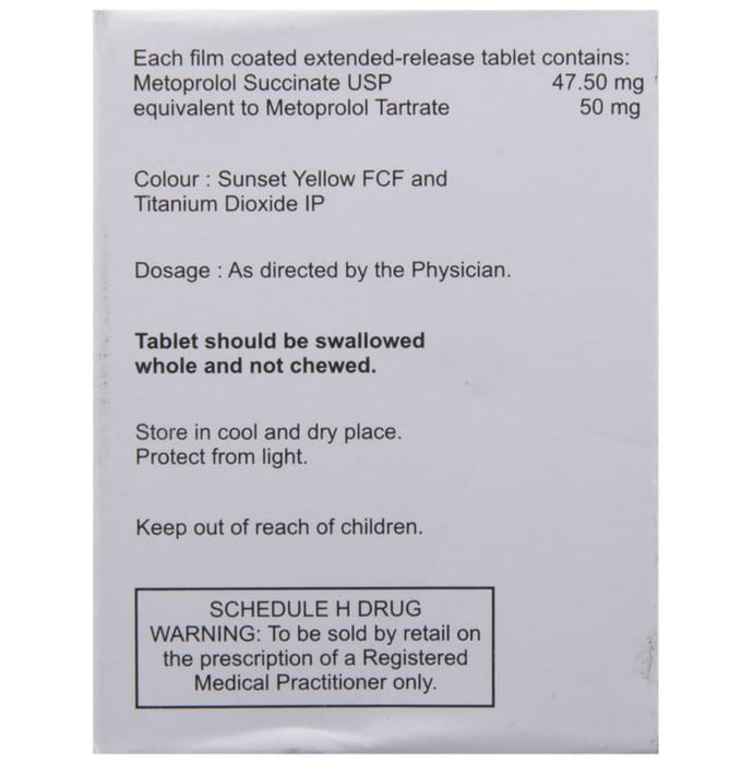 Metomac 50 Tablet ER