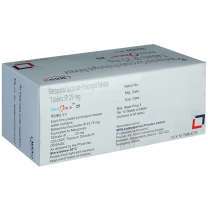 Metonce 25mg Tablet PR