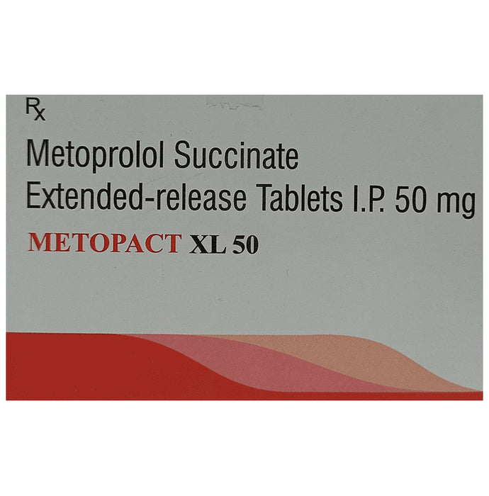 Metopact XL 50 Tablet - Classic Derma