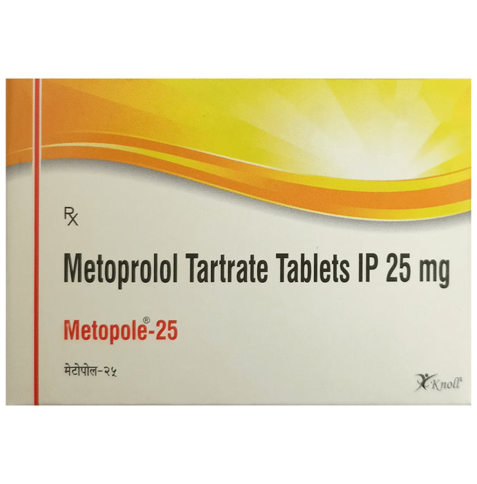 Metopole 25 Tablet - Classic Derma