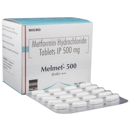 Melmet 500 Tablet - Classic Derma