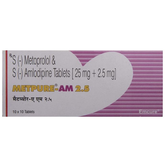 Buy Metpure-AM 2.5 Tablet Online | Classic Derma – Classic Derma-UAE