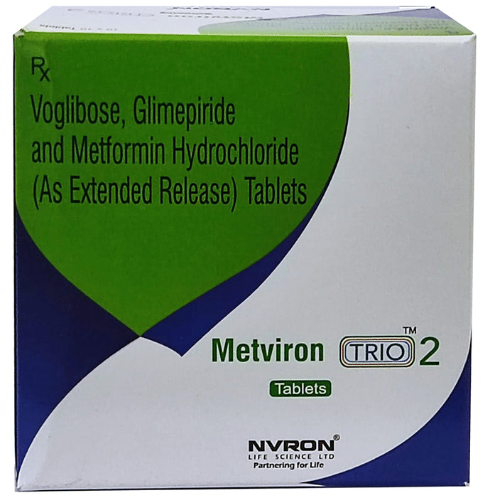 Metviron Trio 2mg Tablet - Classic Derma