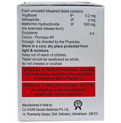 Metviron Trio 2mg Tablet