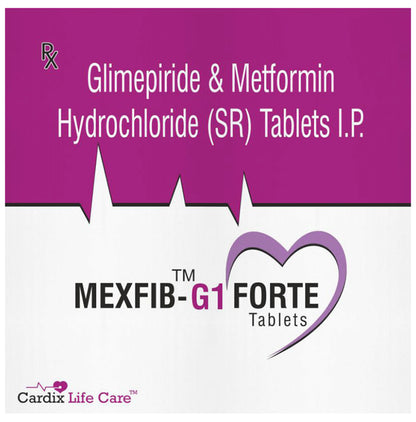 Mexfib G 1mg/1000mg Tablet SR - Classic Derma