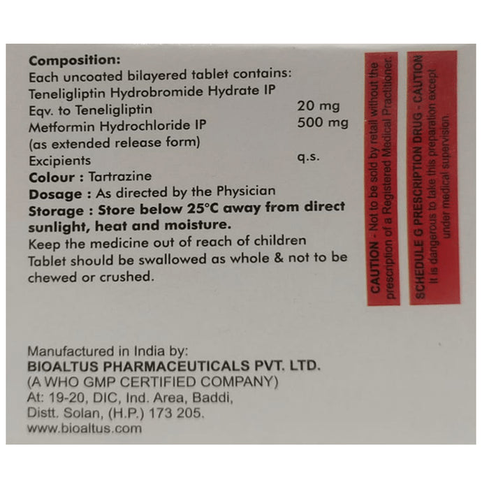 Tgptin-M Tablet ER