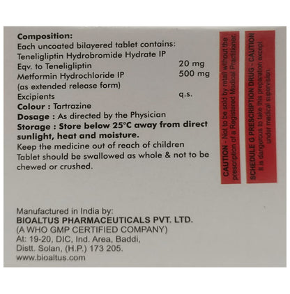 Tgptin-M Tablet ER