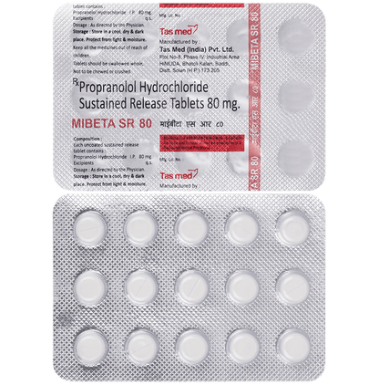 Mibeta SR 80 Tablet - Classic Derma