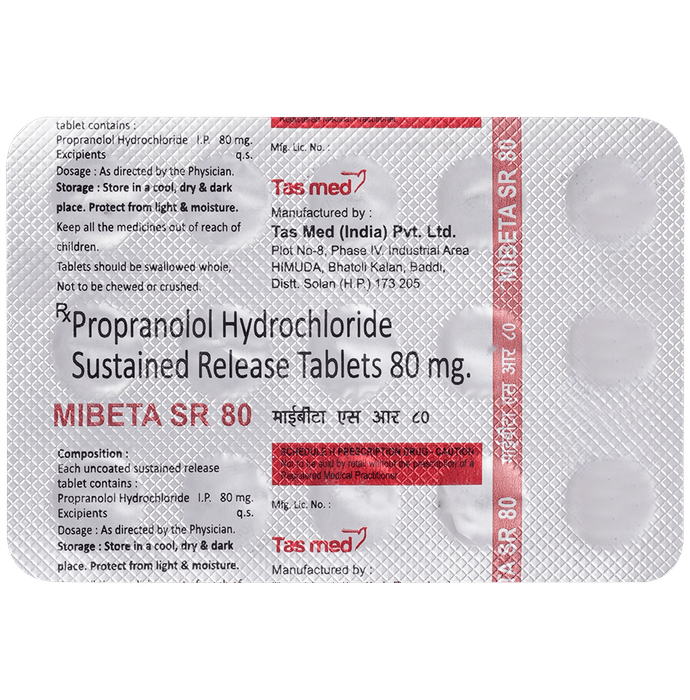 Mibeta SR 80 Tablet