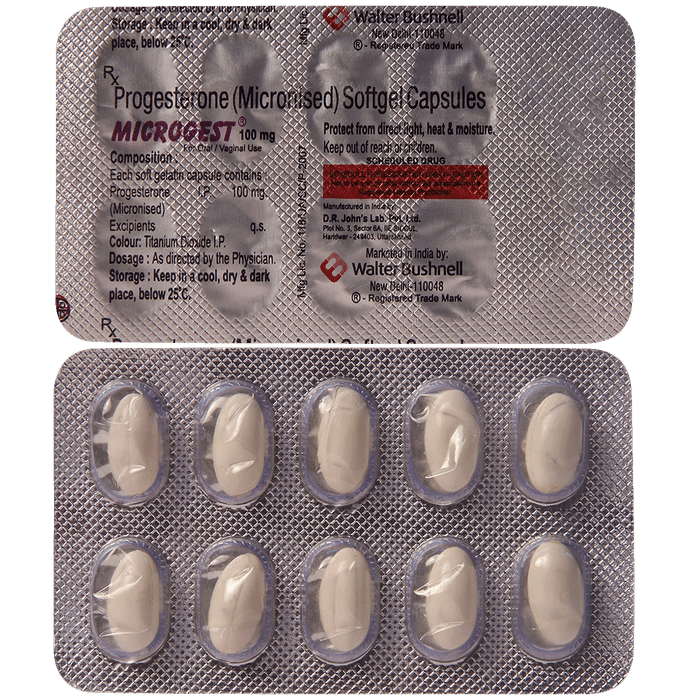 Buy Microgest 100mg Softgel Capsule Online | Classic Derma – Classic ...