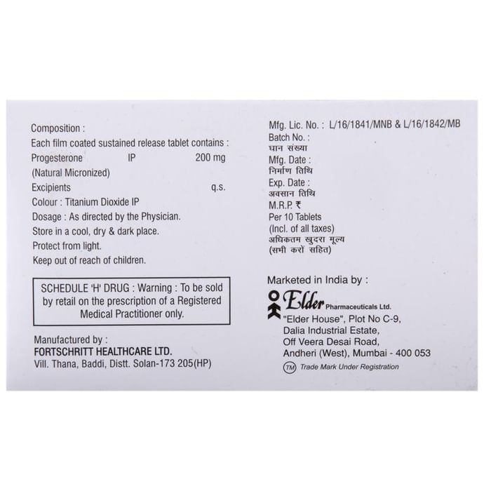 Migest SR 200 Tablet