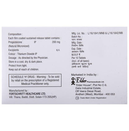 Migest SR 200 Tablet