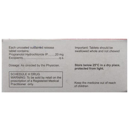 Migrabeta-TR 20 Tablet SR