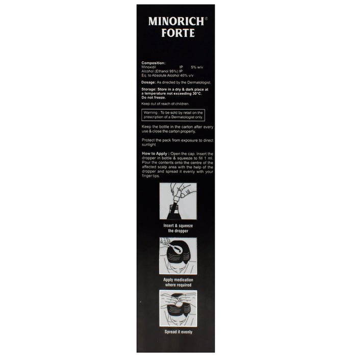 Minorich Minoxidil 5 % Topical Solution for Men Hair Growth Solution