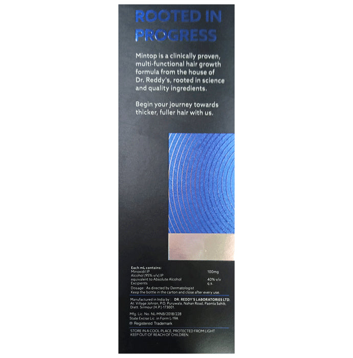 Mintop Forte 10% Hair Regrowth Formula