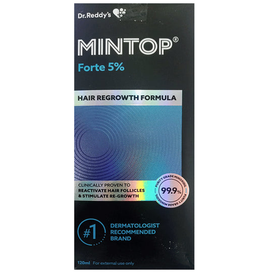 Mintop Forte 5% Minoxidil Solution - Classic Derma