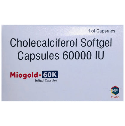 Miogold 60K Softgel Capsule - Classic Derma