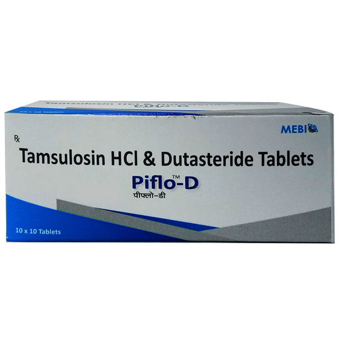 Piflo D 0.4mg/0.5mg Tablet - Classic Derma