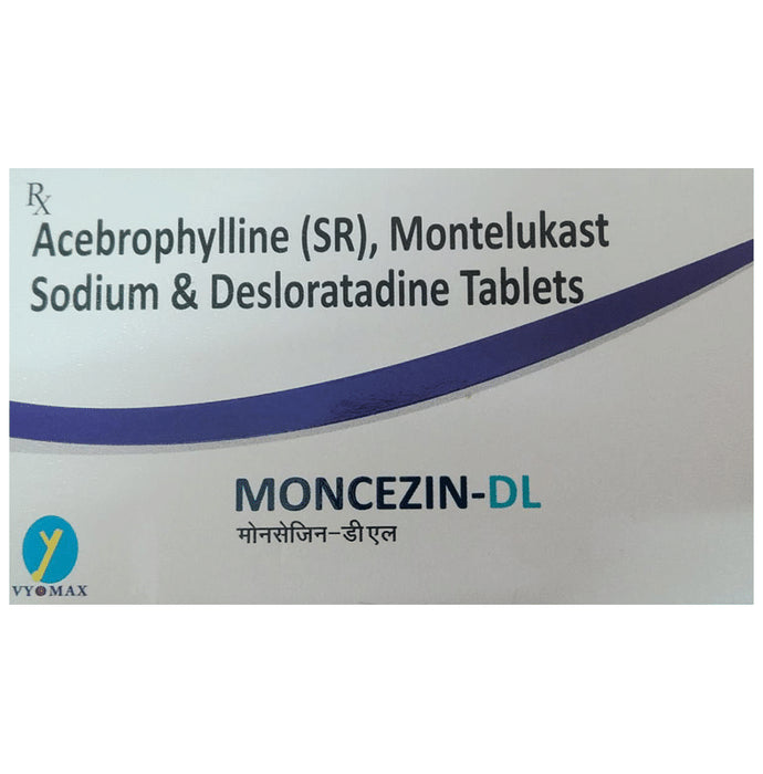 Moncezin-DL Tablet SR - Classic Derma