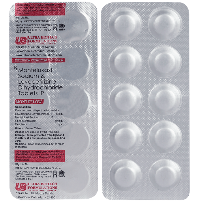 Monteflow Tablet - Classic Derma